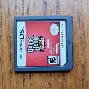 Guitar Hero on Tour Decades Ninetdo DS Game